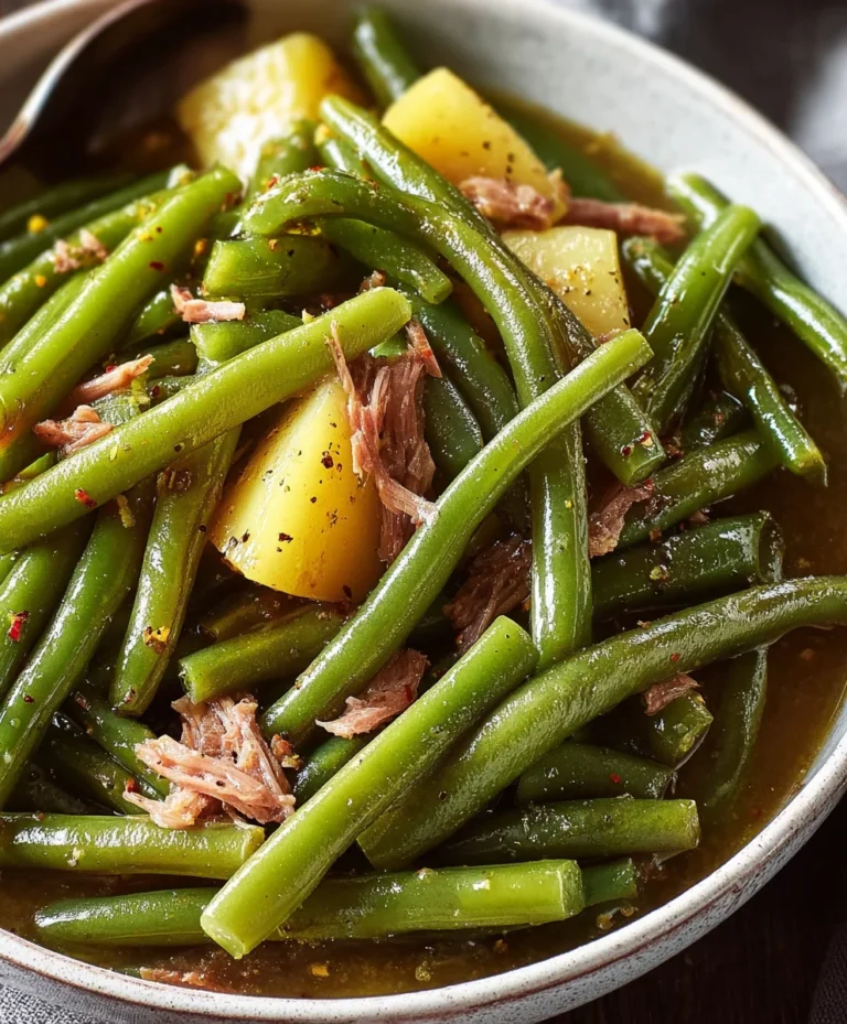 Southern Green Beans Recipe – Easy & Delicious