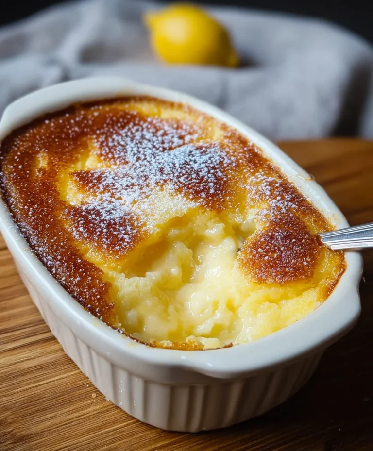 Jamie Oliver Self-Saucing Lemon Pudding Recipe