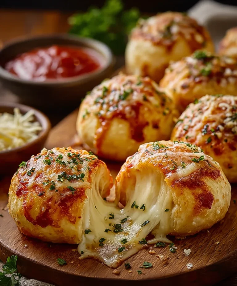 Cheesy Pizza Bombs-Quick-Easy Appetizer Recipe