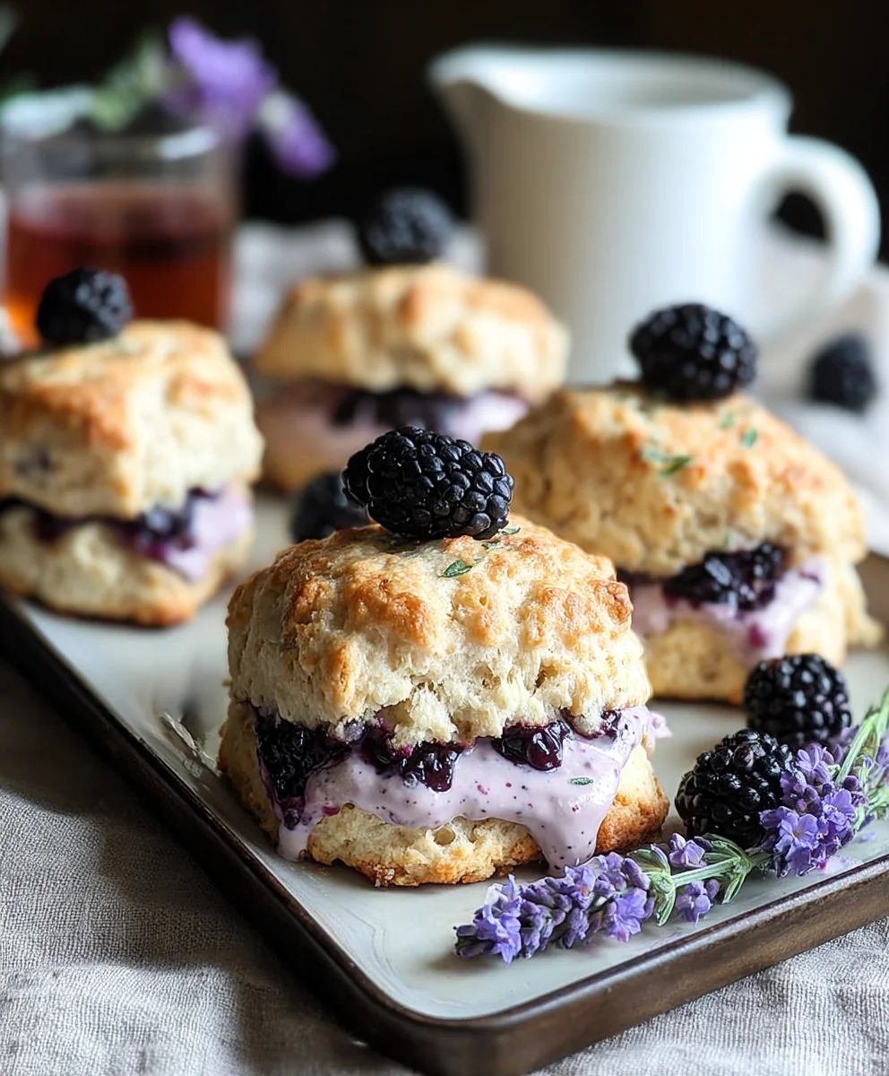 Blackberry Lavender Scones- Deliciously Floral Treats