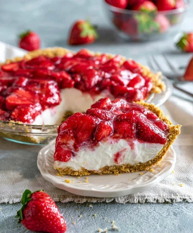 Strawberry Cream Cheese Pie
