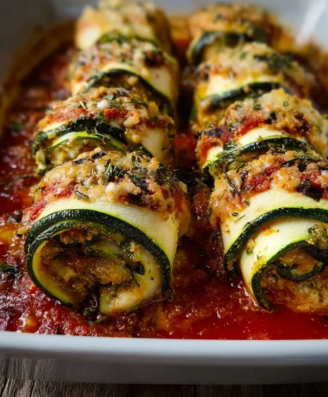 Vegan Zucchini Rollatini