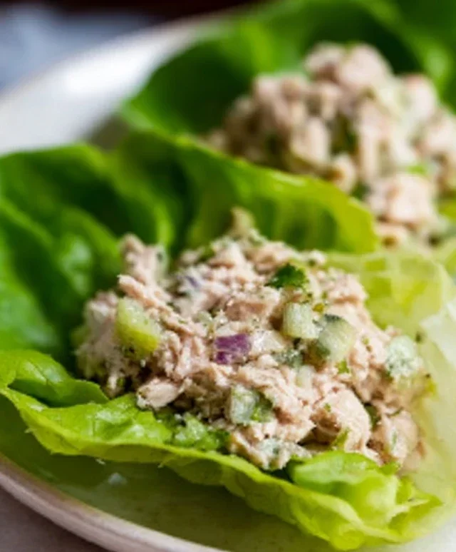 Tuna Lettuce Wraps