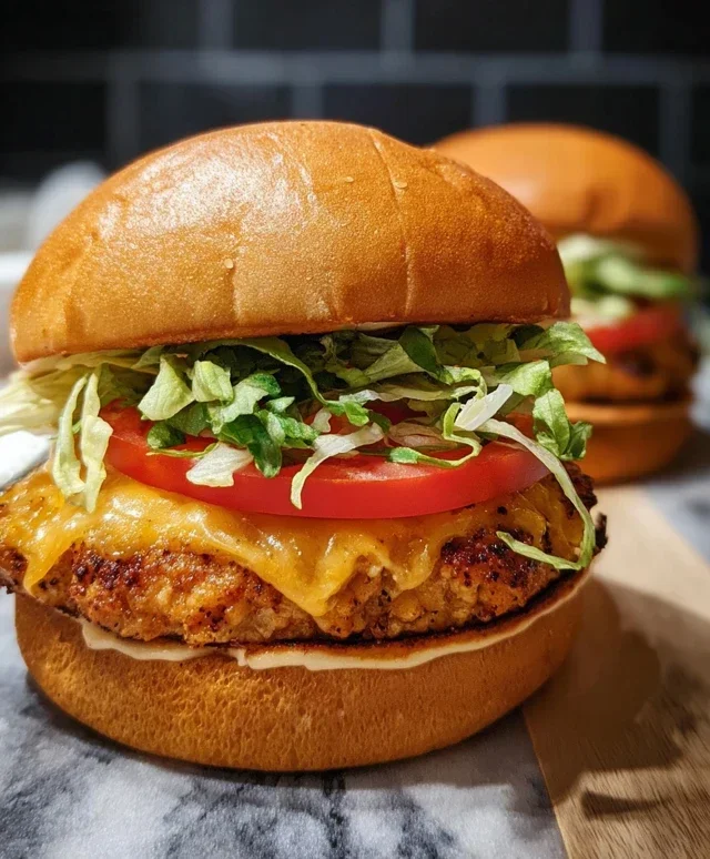 Ground Chicken Smash Burgers