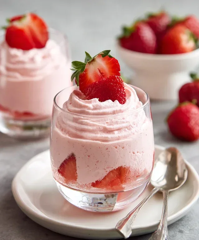Strawberry Mousse