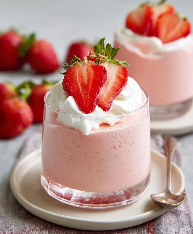 Strawberry Mousse