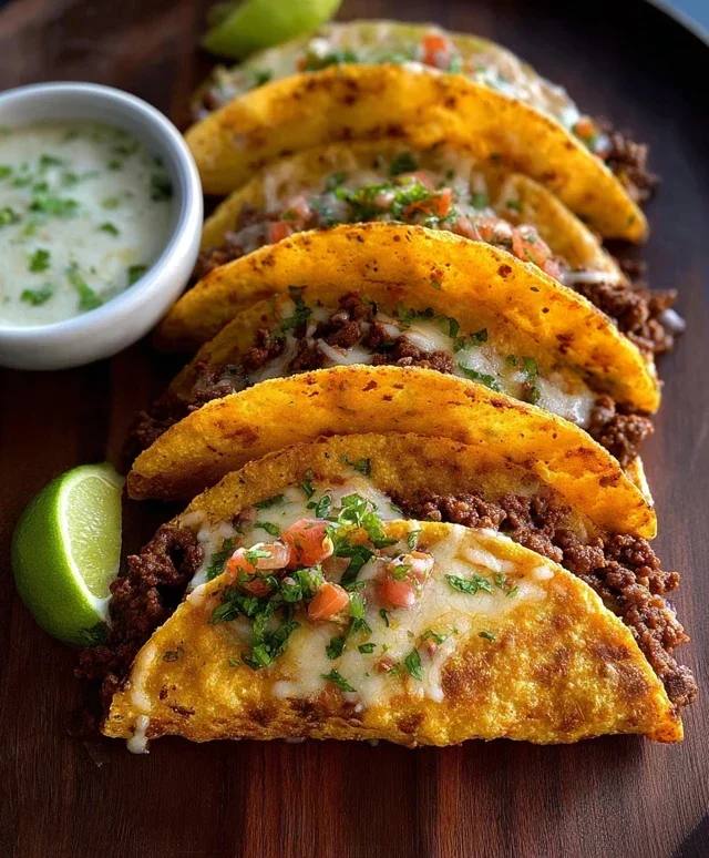 Crispy Ground Beef Tacos