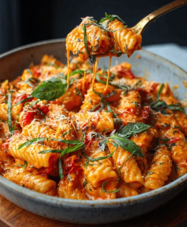 Creamy Tomato Garlic Pasta