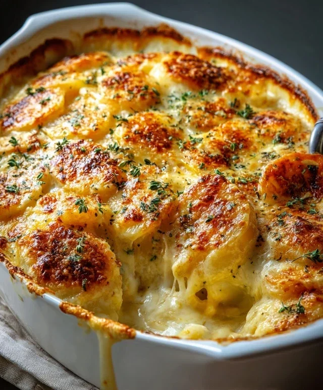 Cheesy Scalloped Potatoes