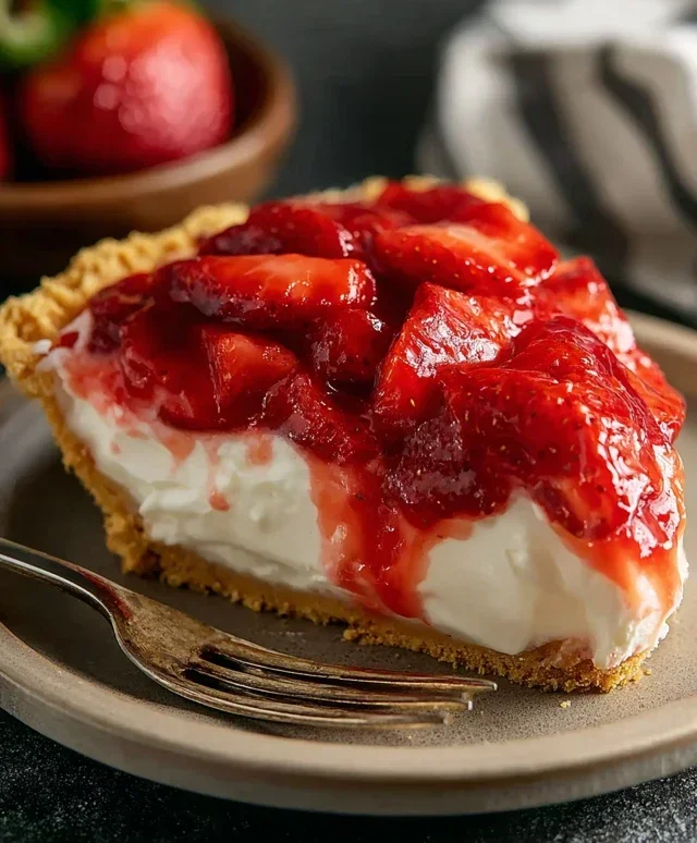 Strawberry Cream Cheese Pie
