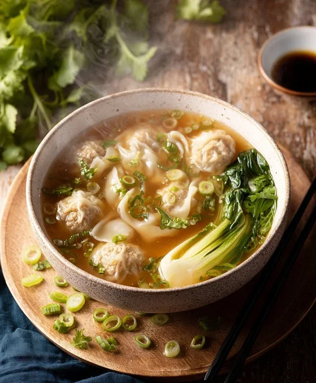 Naked Wonton Soup