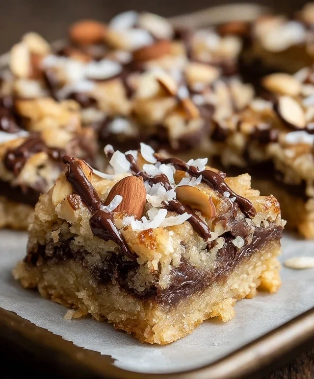Almond Joy Cookie Bars