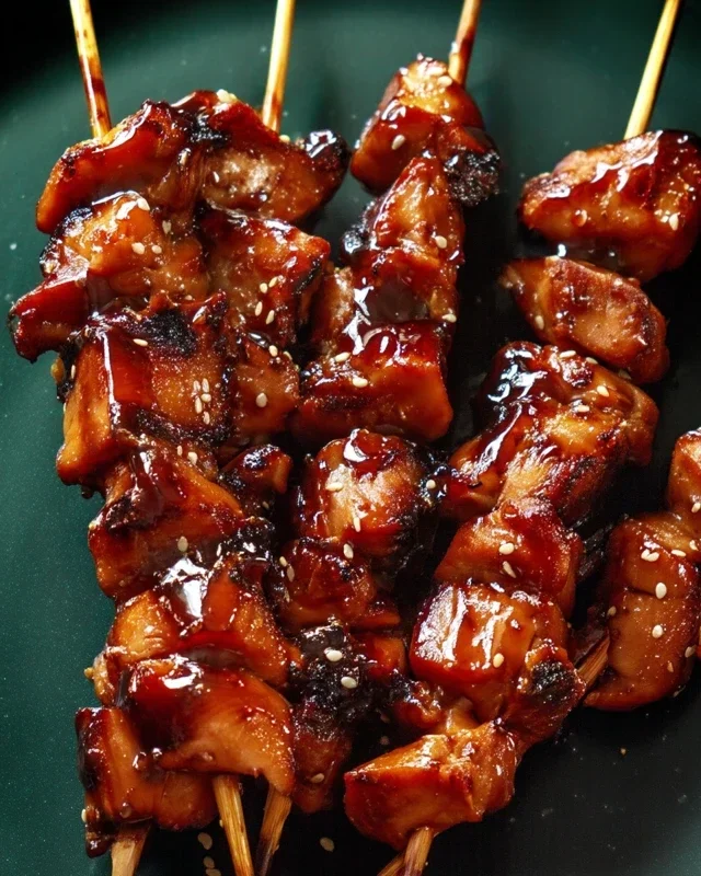 BBQ Beef Skewers with Filipino BBQ Marinade