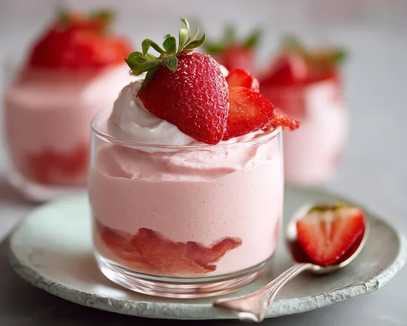Strawberry Mousse