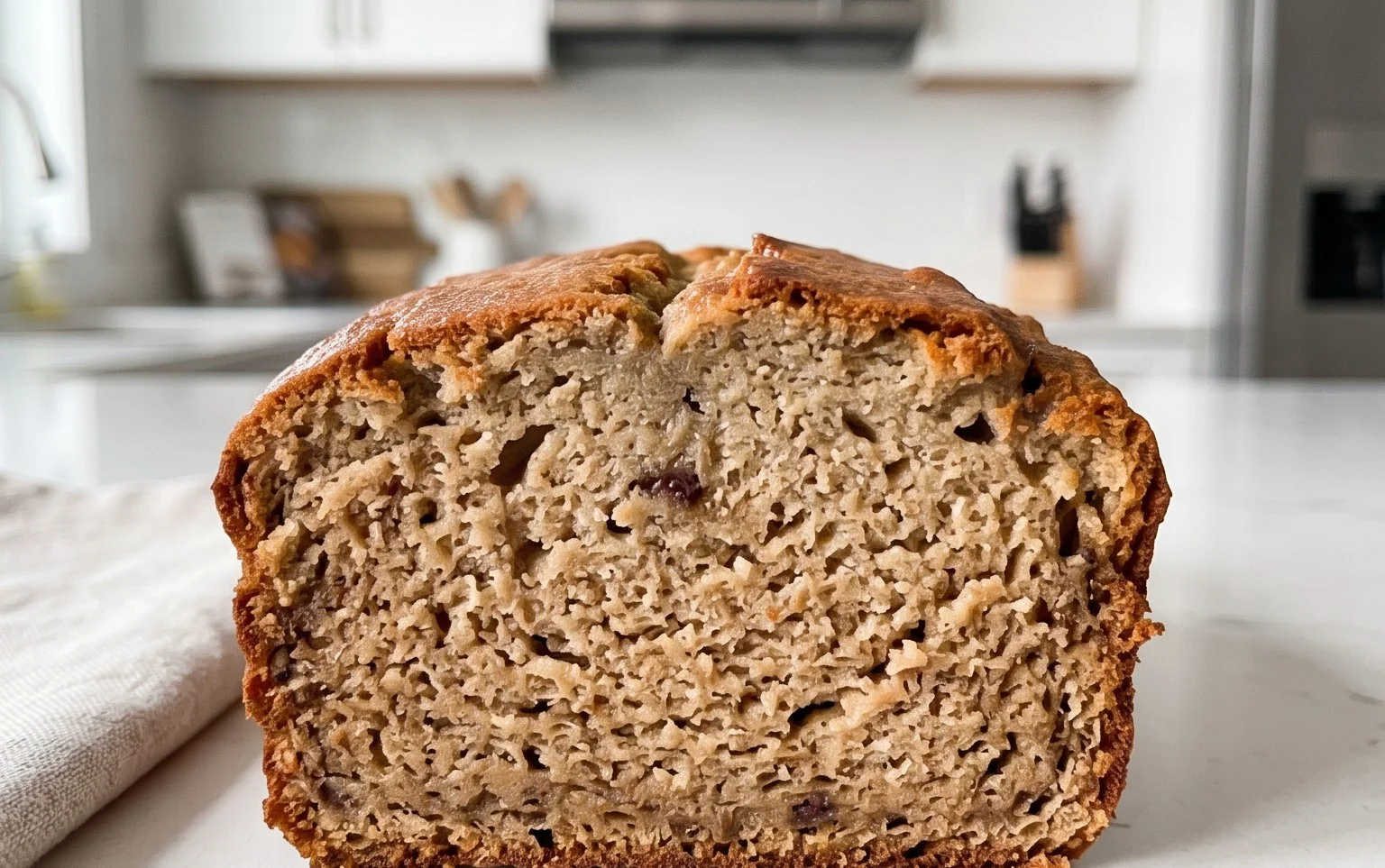 Healthy 5-Ingredient Flourless Banana Bread
