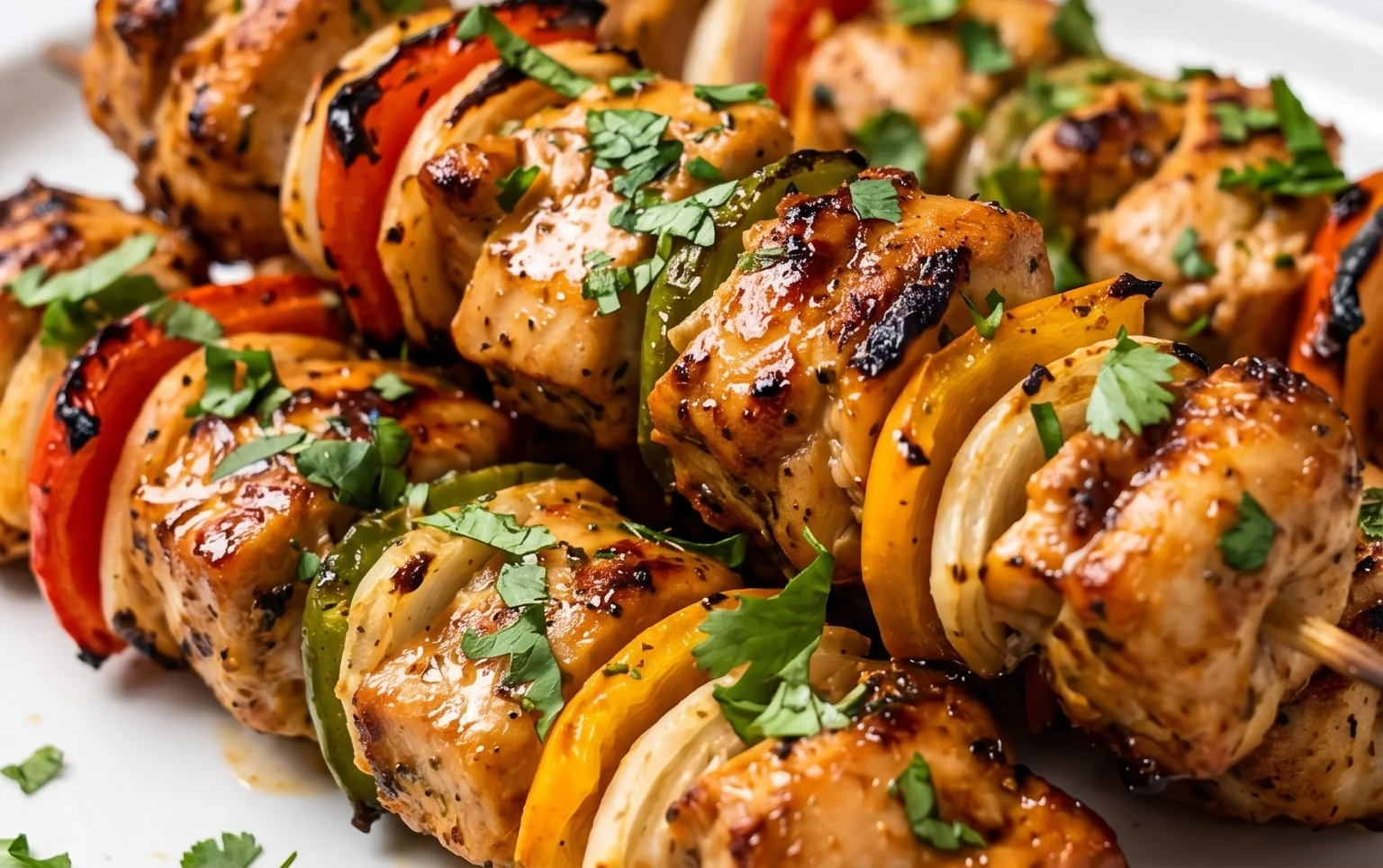 Air Fryer Chicken Skewers (VIDEO)