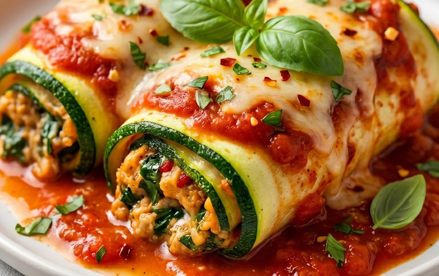 Vegan Zucchini Rollatini