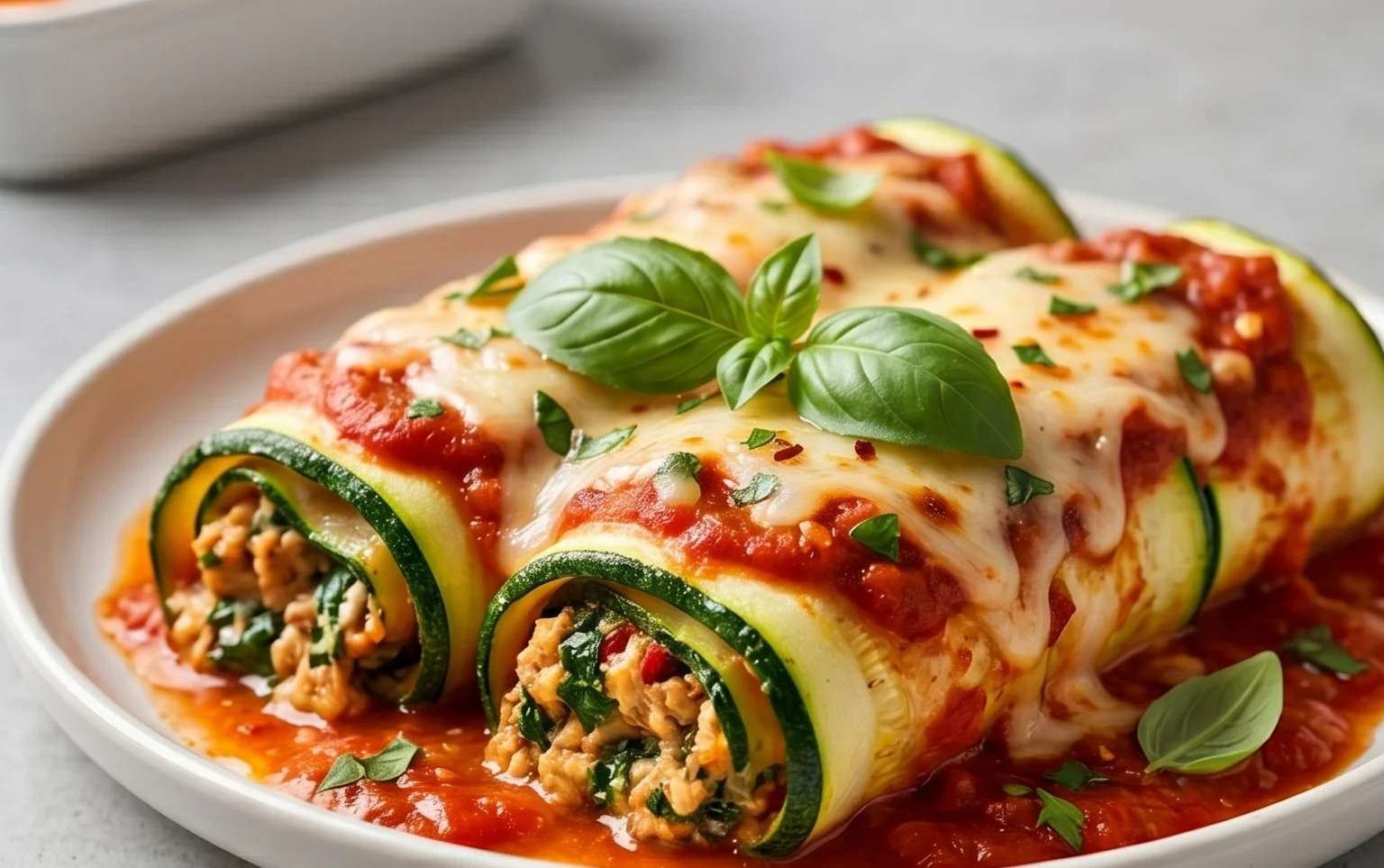 Vegan Zucchini Rollatini