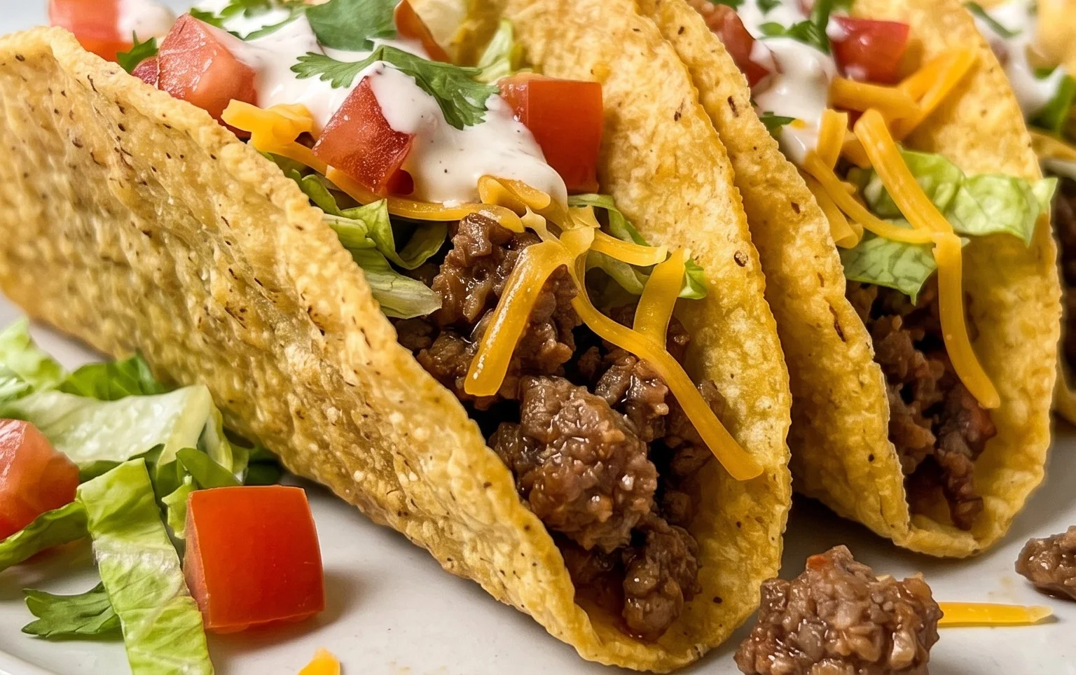 Crispy Ground Beef Tacos