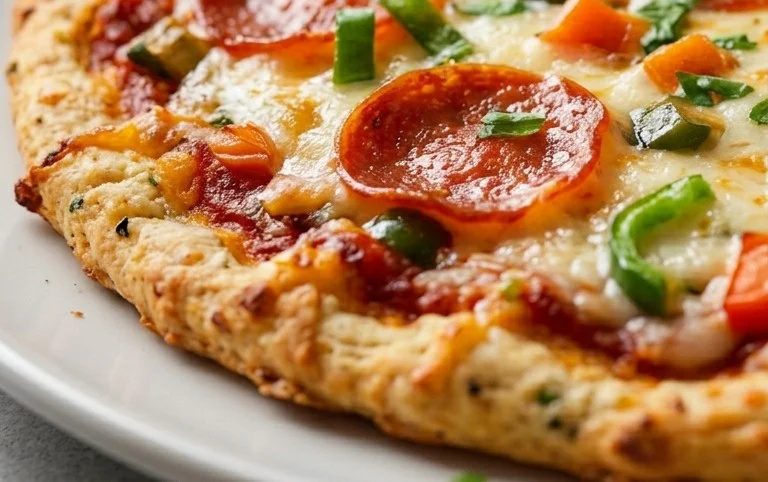 Chicken Crust Pizza (Low Carb + High Protein