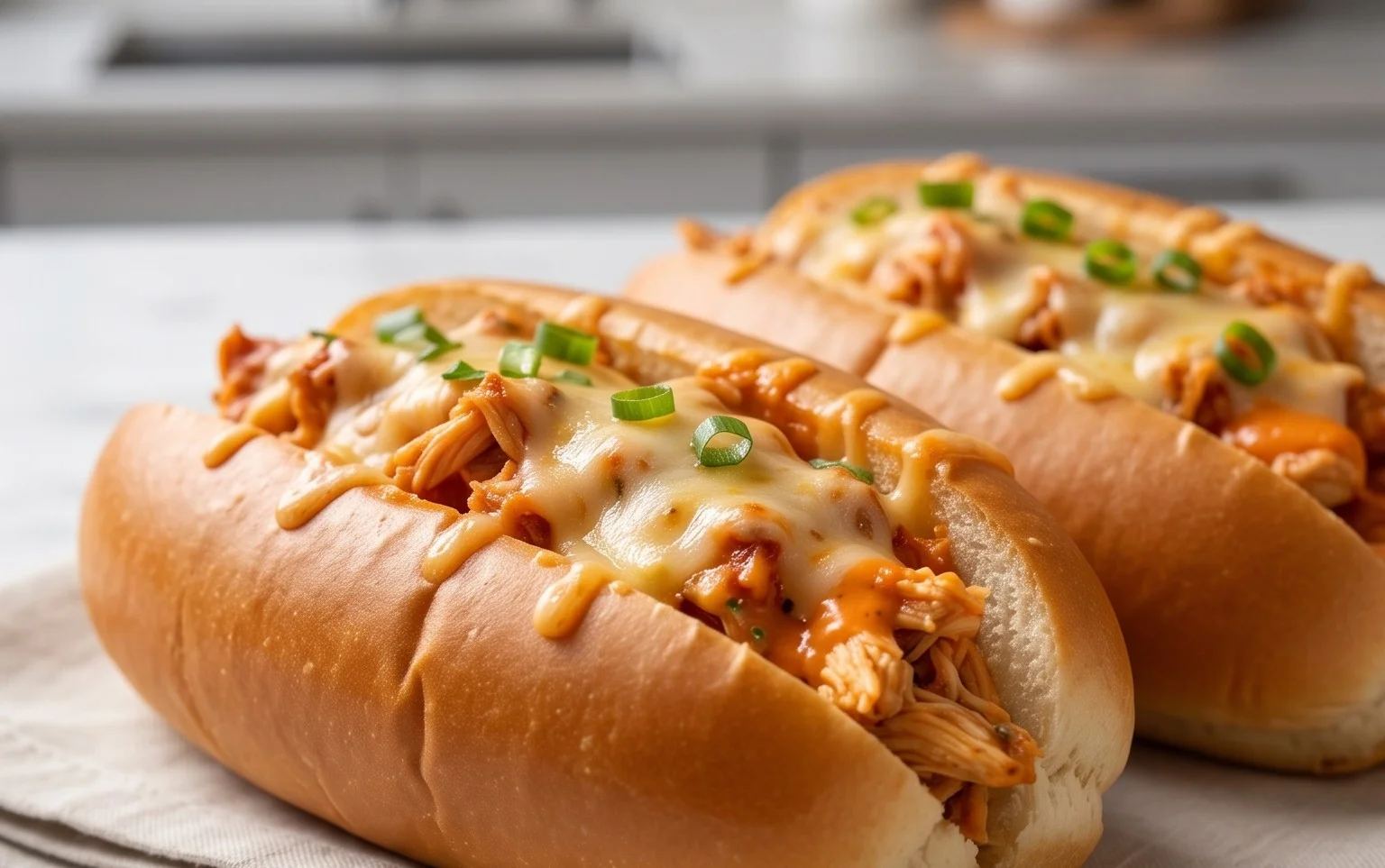 Cheesy Dynamite Chicken Buns