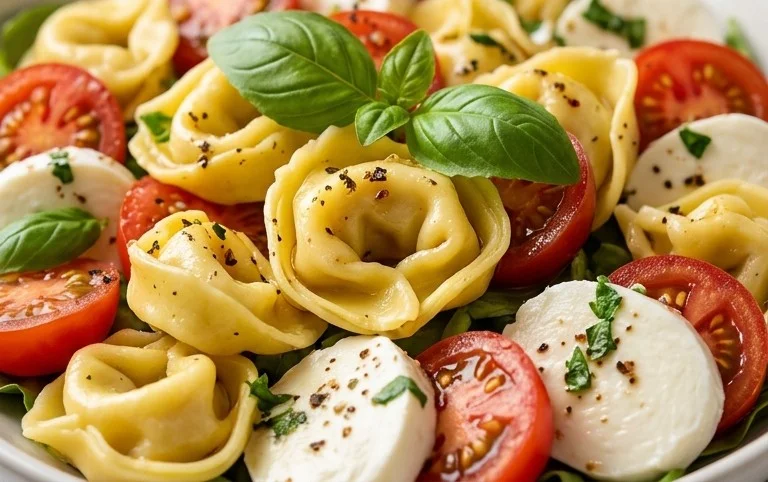 Tortellini Caprese Salad