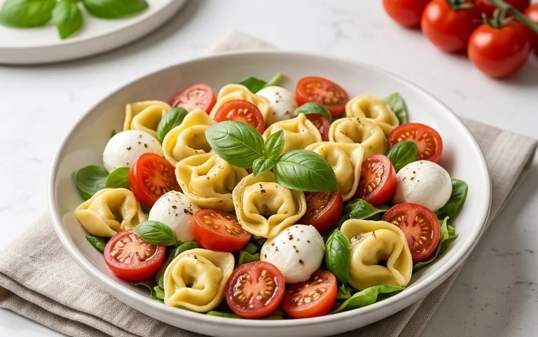 Tortellini Caprese Salad