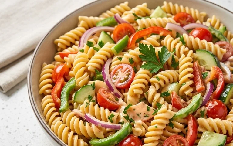 French Dressing Pasta Salad