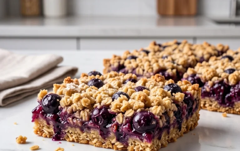 Blueberry Oatmeal Bars