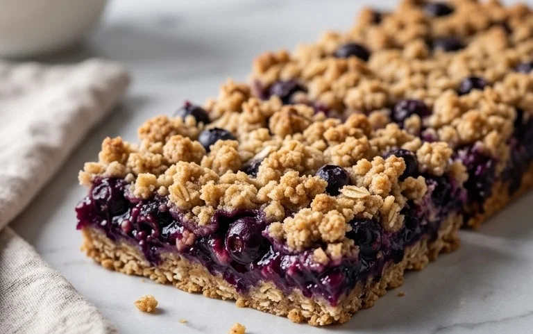 Blueberry Oatmeal Bars