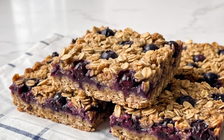 Blueberry Oatmeal Bars