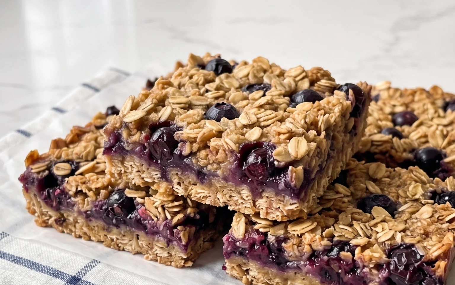 Blueberry Oatmeal Bars