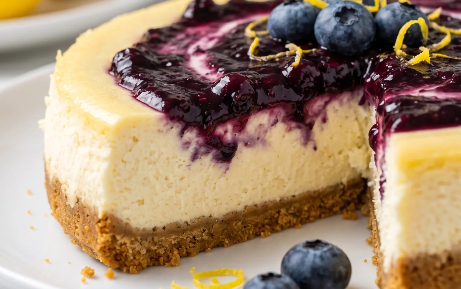 Lemon Blueberry Cheesecake