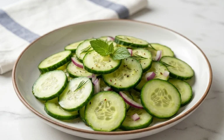 Polish Cucumber Salad