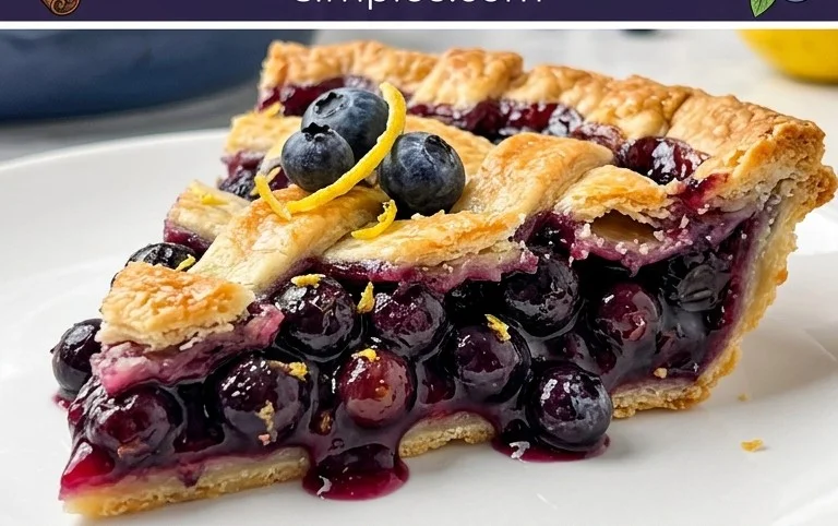 The Best Blueberry Pie Recipe