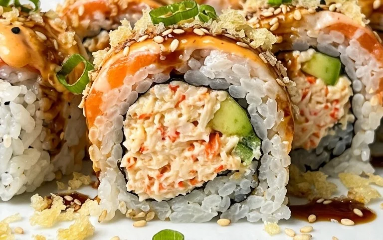 Kani Sushi (Spicy Crab Roll)
