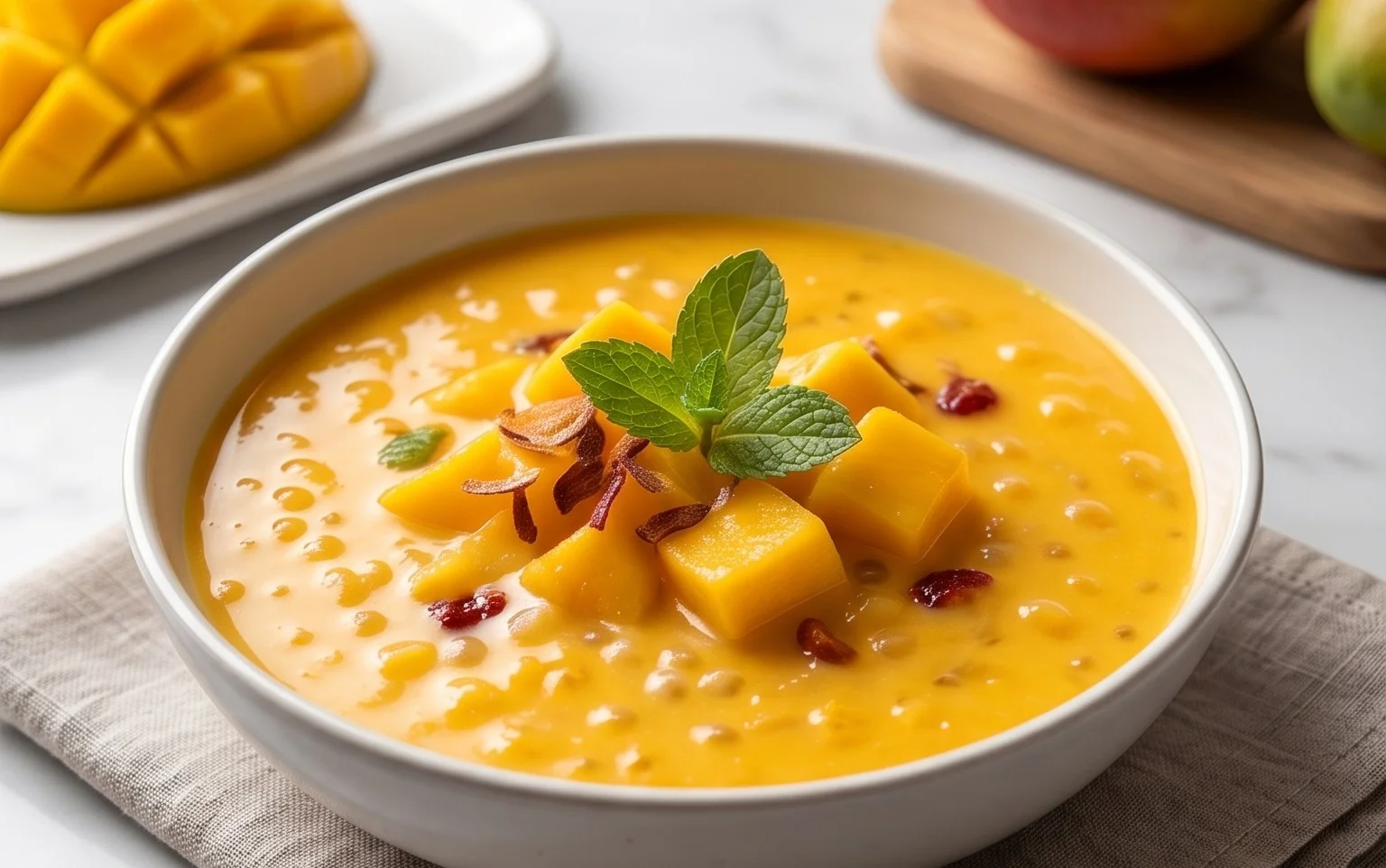 Creamy Mango Sago