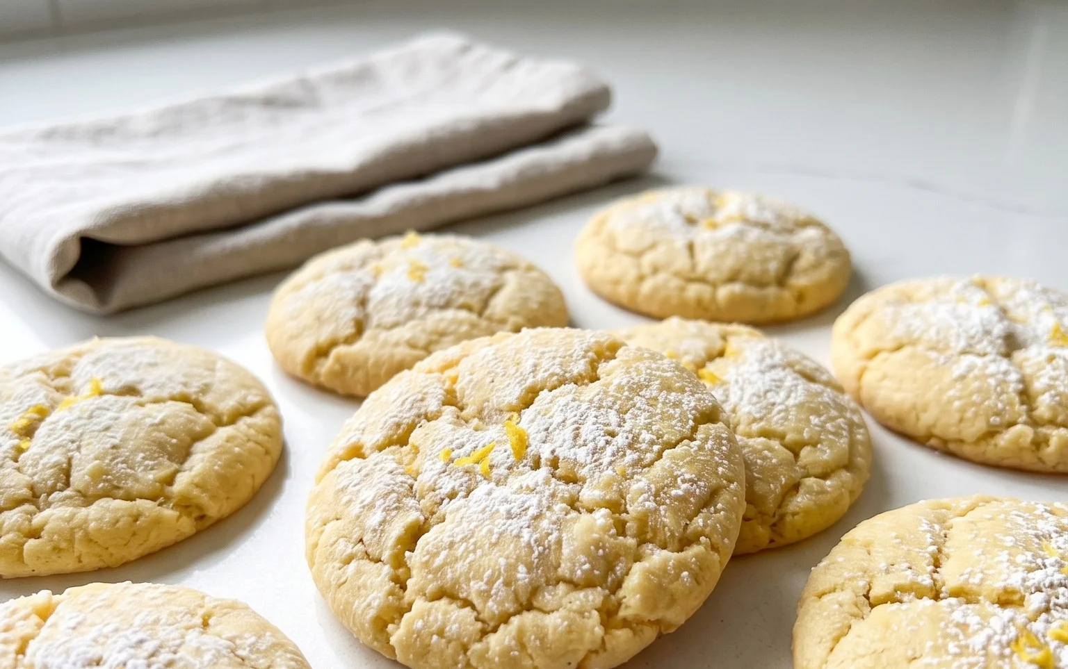 Soft & Chewy Lemon Cookies