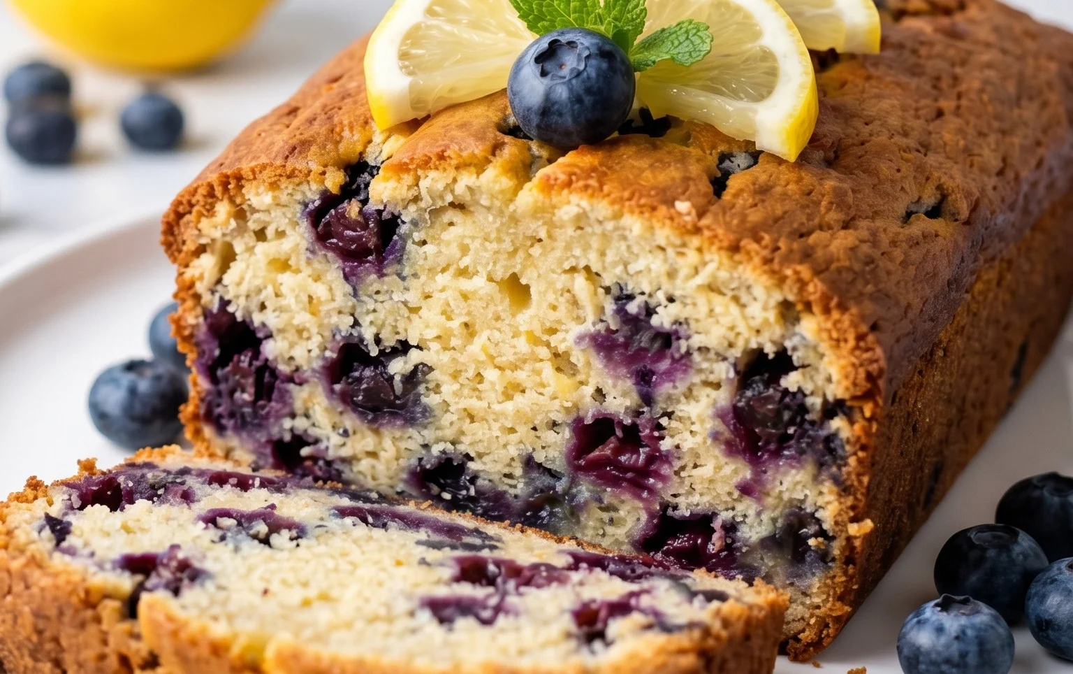 Blueberry and Lemon Loaf
