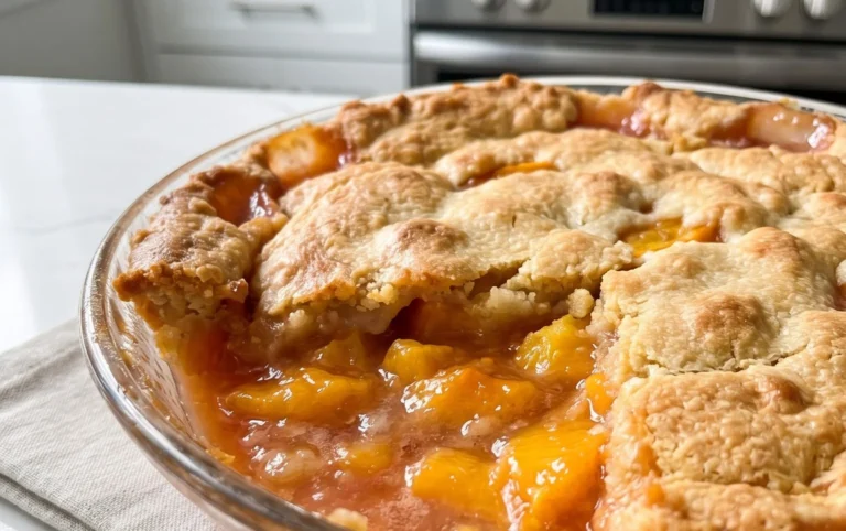 Fresh Peach Cobbler