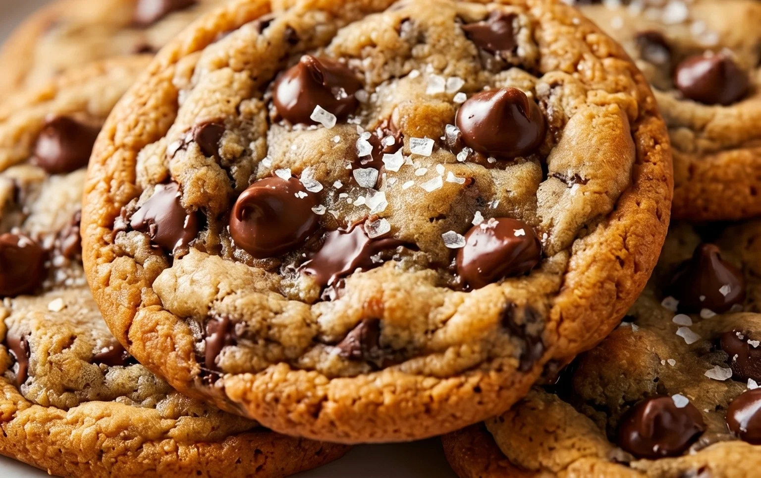 Crispy and Chewy Chocolate Chip Cookies