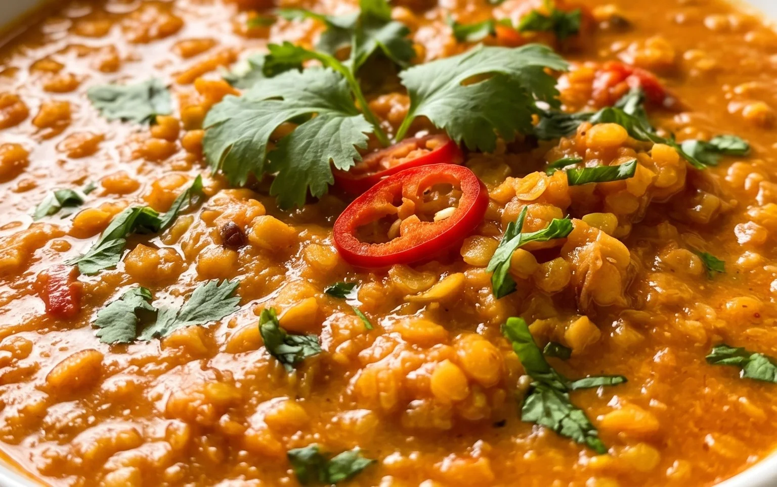 Spicy Red Lentil Curry