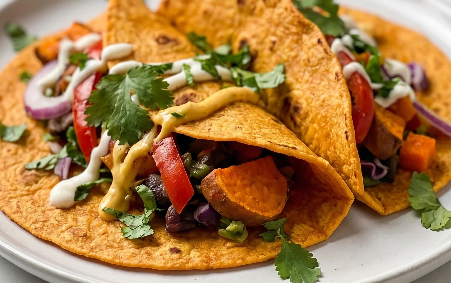 Sweet Potato Tortillas (Gluten-Free Vegan Wraps)