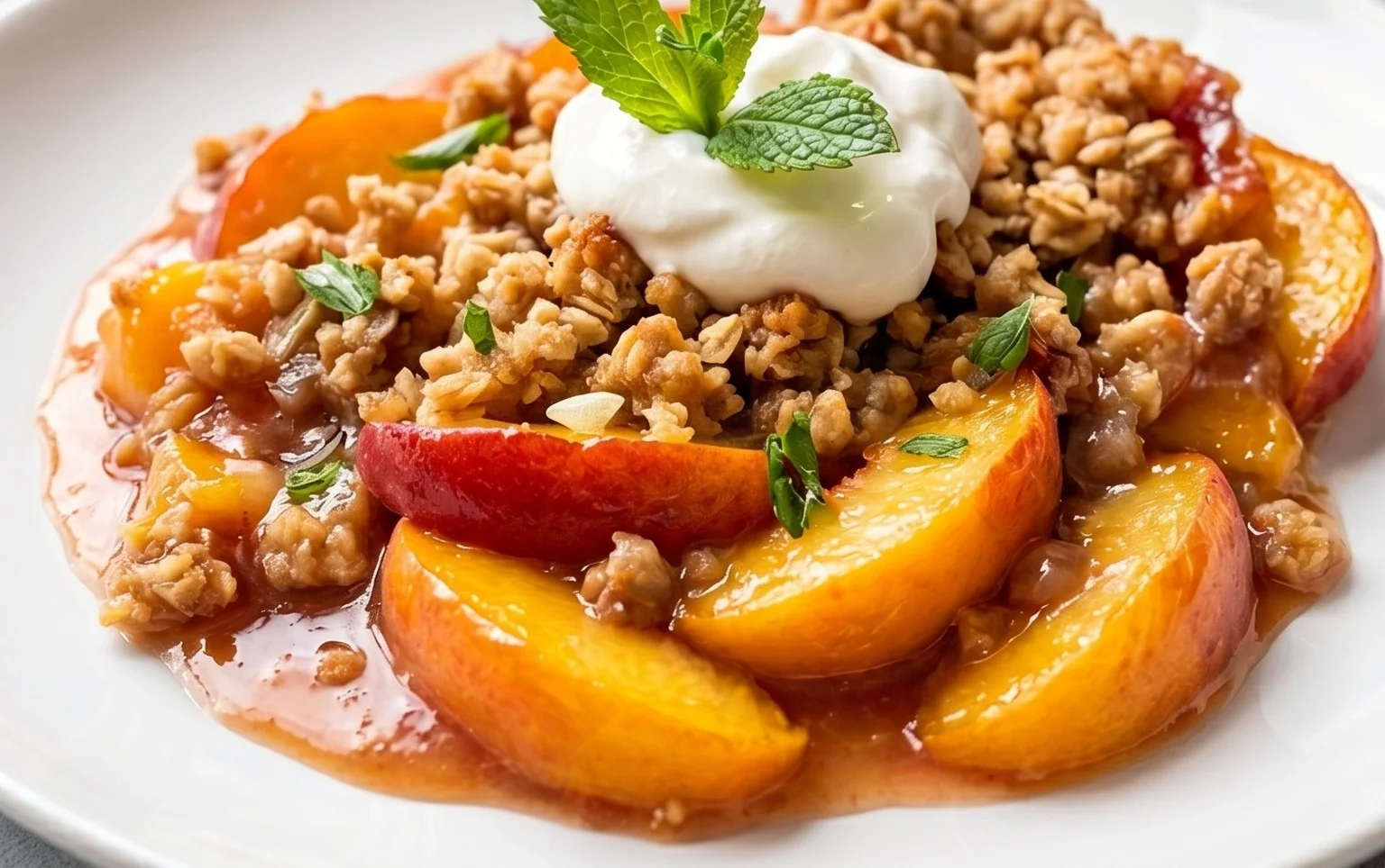Peach Crisp