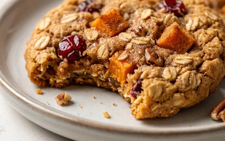Sweet Potato Oatmeal Cookies