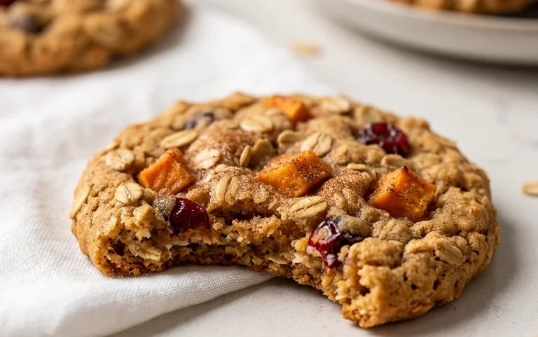 Sweet Potato Oatmeal Cookies