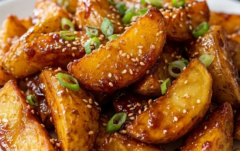Crispy Honey Chilli Potatoes