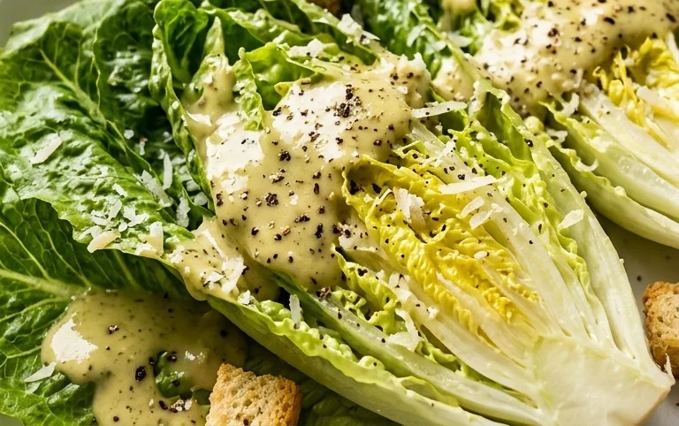 Caesar Salad Dressing (Classic, Creamy & 5 Minutes) 🥗