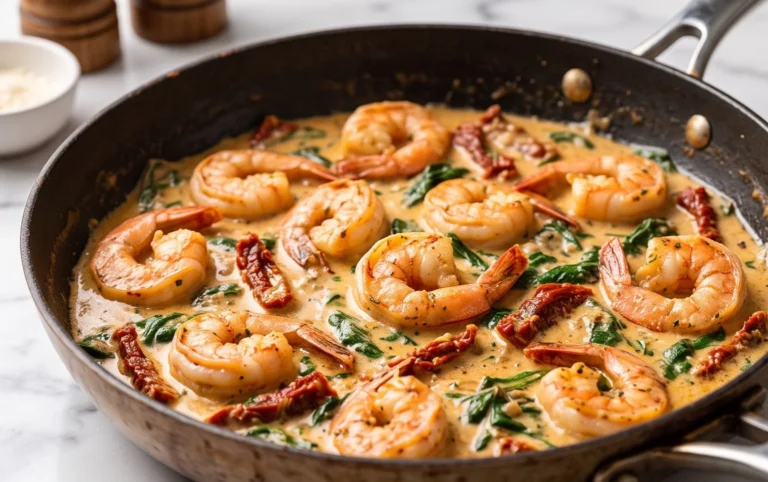 Tuscan Shrimp (One-Pan, 30-Minute Dinner)