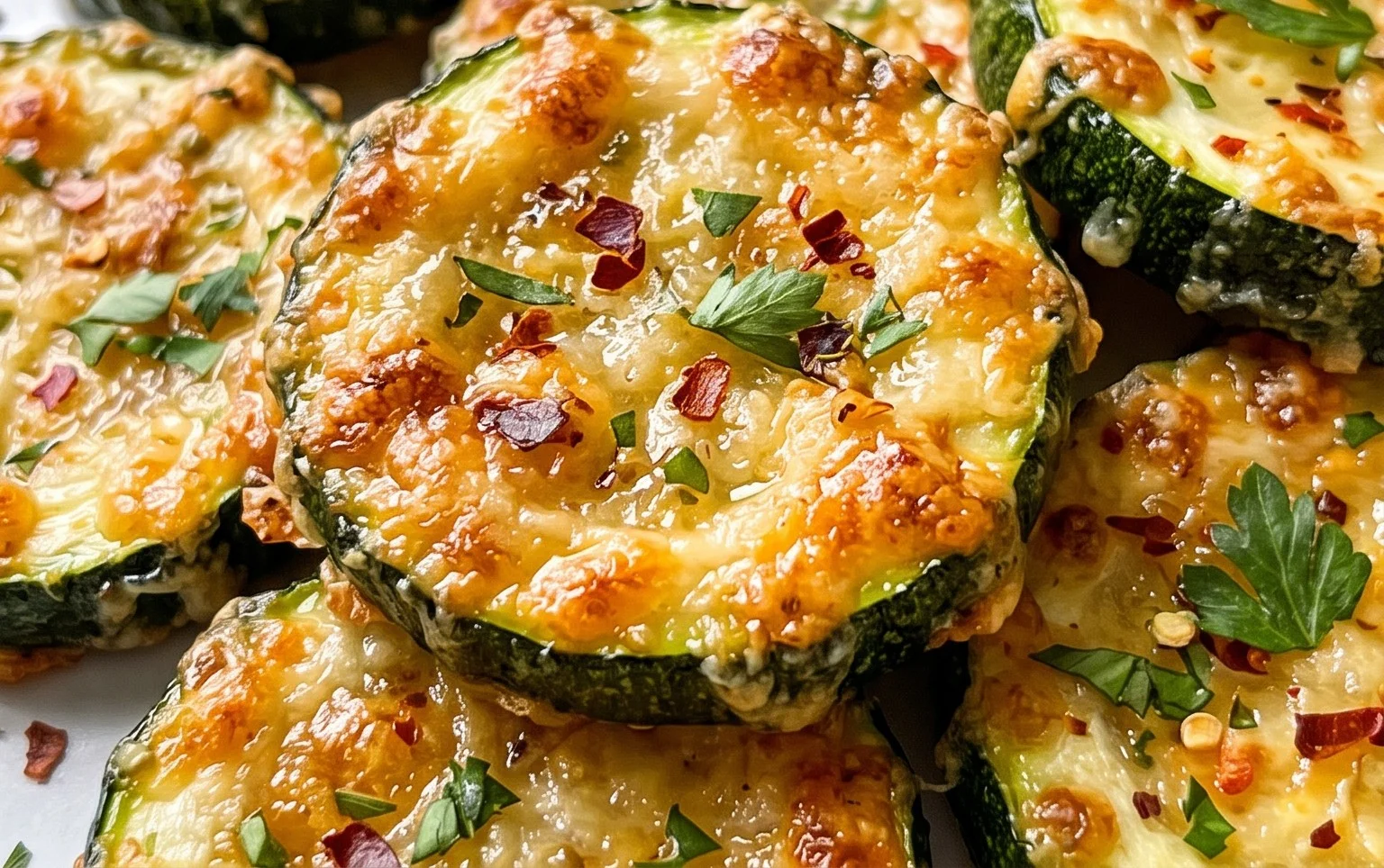 Baked Parmesan Zucchini